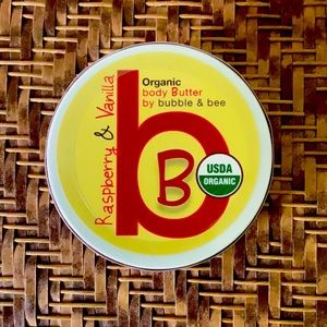 Organic Raspberry & Vanilla Body Butter Bubble&Bee
